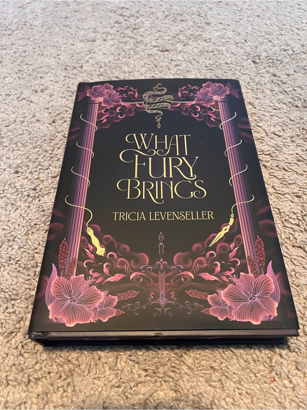 What fury brings by Tricia Levenseller Owl Crate special edition book